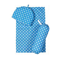 Flamenco carrier bag holder  Shopping bag recycler  green flamenco  100 cotton drill  Wash as synthe