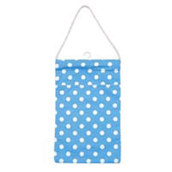 Flamenco peg bag  blue flamenco  100 cotton drill  Wash as synthetics  40 degrees  short spin  do no