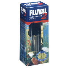 The Fluval Underwater Filter circulates and aerates efficiently and purifies mechanically and biolog