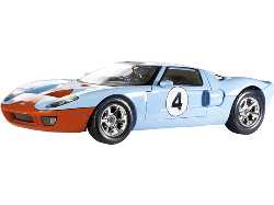 Ford GT Blue (With Orange Stripe) 1:12