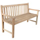 Unbranded FSC White Oak Garden Bench