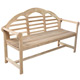 Unbranded FSC White Oak Lutyens Bench