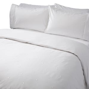 Georgina Pillowcase- Boudoir- White