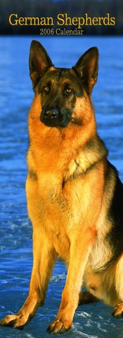 German Shepherd - SLIM 2006 calendar