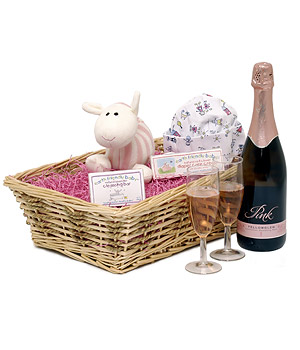 Unbranded Gift Hamper - Welcome Baby Girl Hamper