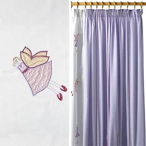 Glitter Fairies Curtains- W168cm x D137cm