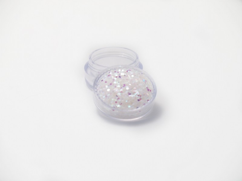 Unbranded Glitter Flakes White