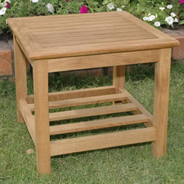 Kingdom Teak Gloucester Side Tables