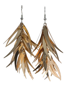 Golden Spike Earrings