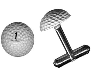 Unbranded Golf Ball Cufflinks