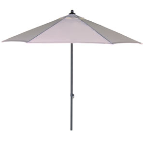 Graphite Parasol 250cm x 195cm