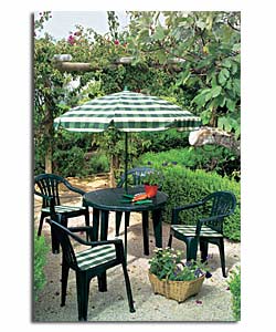 Green Patio Set