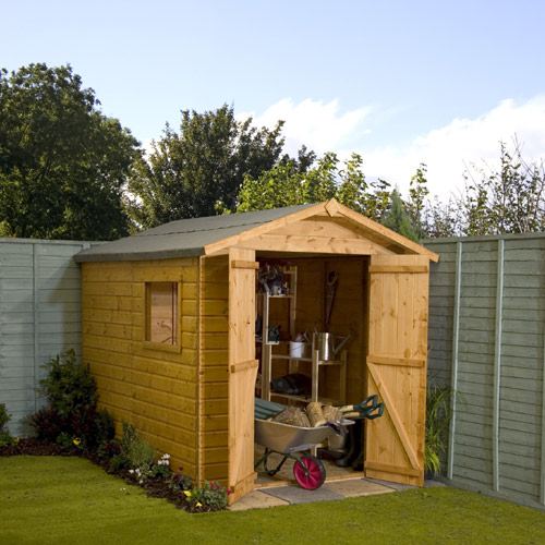 Unbranded Groundsman Apex 8x6 Garden Shed