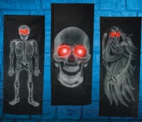 Unbranded Gruesome Horror - Light Up Curtain (BO)