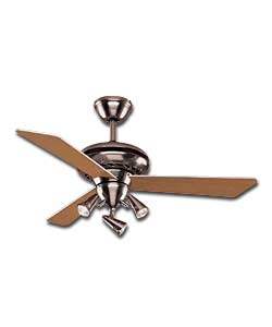 GU10 Spot Meteor Ceiling Fan.