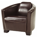 The Halo leather tub chairs are made to exacting standards using only the highest quality leathers