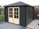 Unbranded Halvar Log Cabin: 3m x 3m