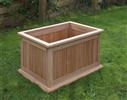 Unbranded Hardwood Decorative Planter: 40 x 58 x 36cm