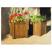 Unbranded Hardwood Planter