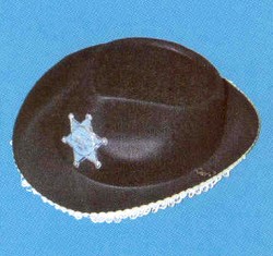 Hat - Cowboy - Child - black felt