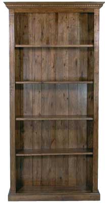 Unbranded HEARTLAND OAK BOOKCASE LARGE OPEN 6FT TALL