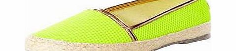 Bright summer espadrilles with a gold coloured trim and hessian heel. Heine Shoe Features: Upper: Textile/Synthetic Lining/Sock: Leather Sole: Other materials Please make sure that you try your footwear on before returning, as the box or label may st