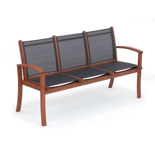 Unbranded Highgrove 3 Seater Textilene Bench