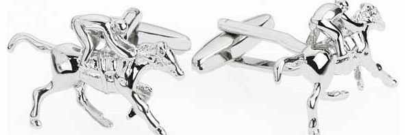 Horse and Jockey Cufflinks