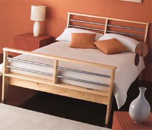 Hyder Hannah Single Metal Bed Parallel steel bars