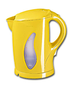 Yellow Cordless Kettle