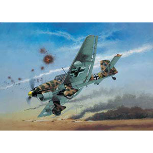 Unbranded Junkers Ju 87 B-2 / R-2 Stuka plastic kit 1:72