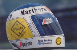 Keke Rosberg autograph