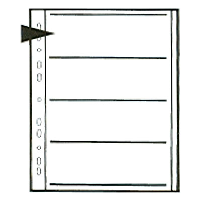 An economical and practical method of storing negatives and contact proof pages. There are two types