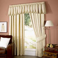 Keswick Curtains Cream 117 x 183cm