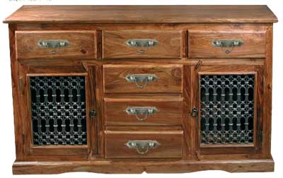 Unbranded KHERI SIDEBOARD 6 DRAWERS 2 DOORS