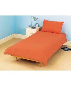 Includes flat sheet, fitted sheet and 1 pillowcase