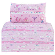 Unbranded Kids Pony Printed Duvet Set