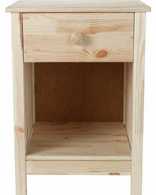 Unbranded Kids Scandinavia Bedside Chest - Pine