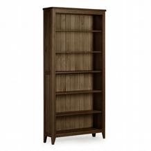 Kinston Ash Dark Bookcase Tall