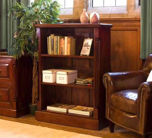 Unbranded La Roque Mahogany Low Open Bookcase