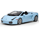 Norev has confirmed a 1/18 replica of the Lamborghini Gallardo Spyder in Bluz Phoebe.