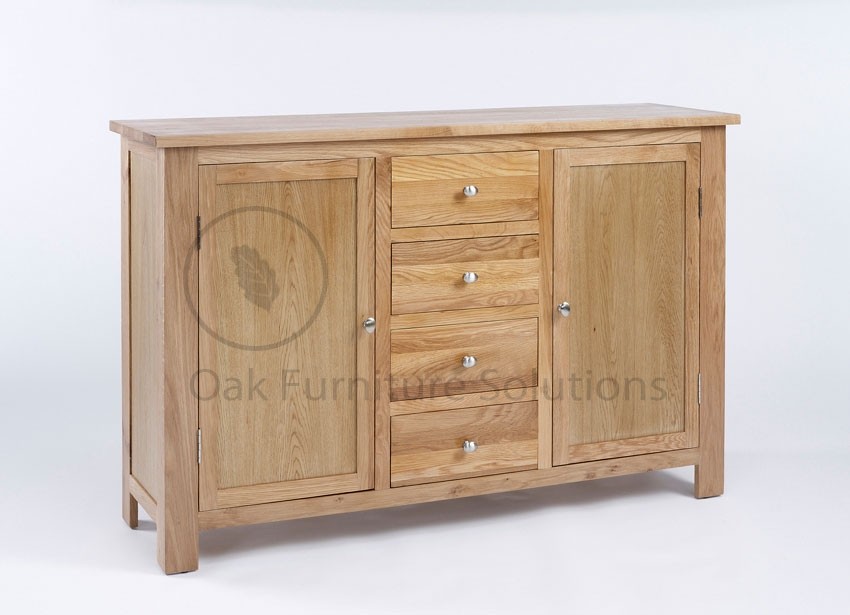 Unbranded Lansdown Oak Large Sideboard