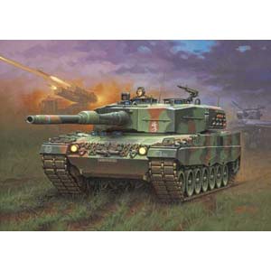 Unbranded Leopard 2 A4 KFOR plastic kit 1:35