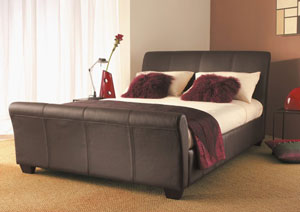 Limelight- Orbit- Kingsize- Leather Bed