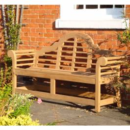 Unbranded Lutyens Teak Bench 150cm