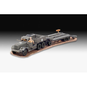 Unbranded M-19 Tank transporter plastic kit 1:76