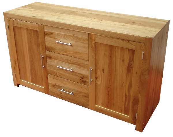 Unbranded Malano Oak Large Sideboard