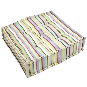 Mattress Cushion- Miami Stripe