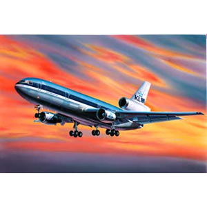 Unbranded MDD DC-10 Mcdonnell Douglas plastic kit 1:320