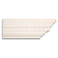 Medium Egg & Dart Coving White